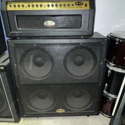 B-52 LS412A Guitar Cabinet Combo Guitar Monitor Head LG-100A 