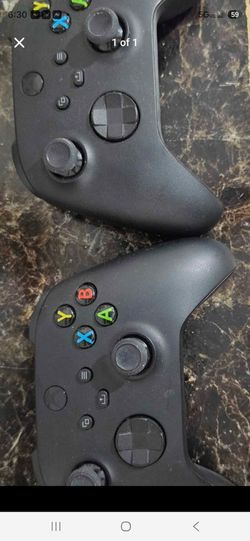 Microsoft Xbox Wireless Controllers Carbon Black (Set of 2)