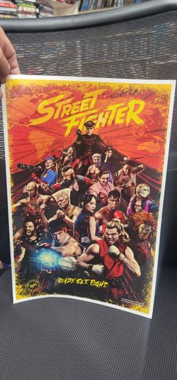 Street Fighter 2026
Promo Poster / Mini
18x12 inch Theatre