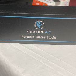 Portable Pilates Bar Kit - Adjustable 46.5 Inches 3 Section Pilates Bar with Resistance Bands 20, 30, 40 Lbs. Home Workout Equipment for Wome