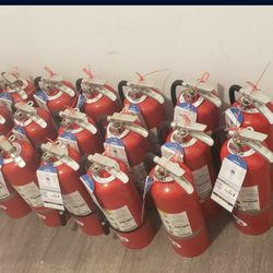 RED 10lb FIRE EXTINGUISHER 