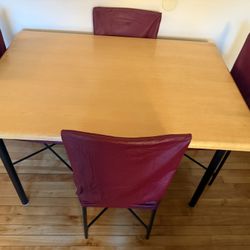 Dinner Table 4 Chairs 