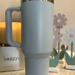 Starbucks Stanley Light Powder Blue Spring 2024 Cup Limited Edition