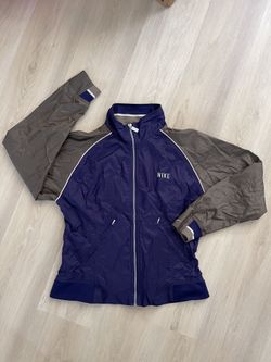 Make An Offer! Nike Women Size Small Windbreaker Preppy collar 