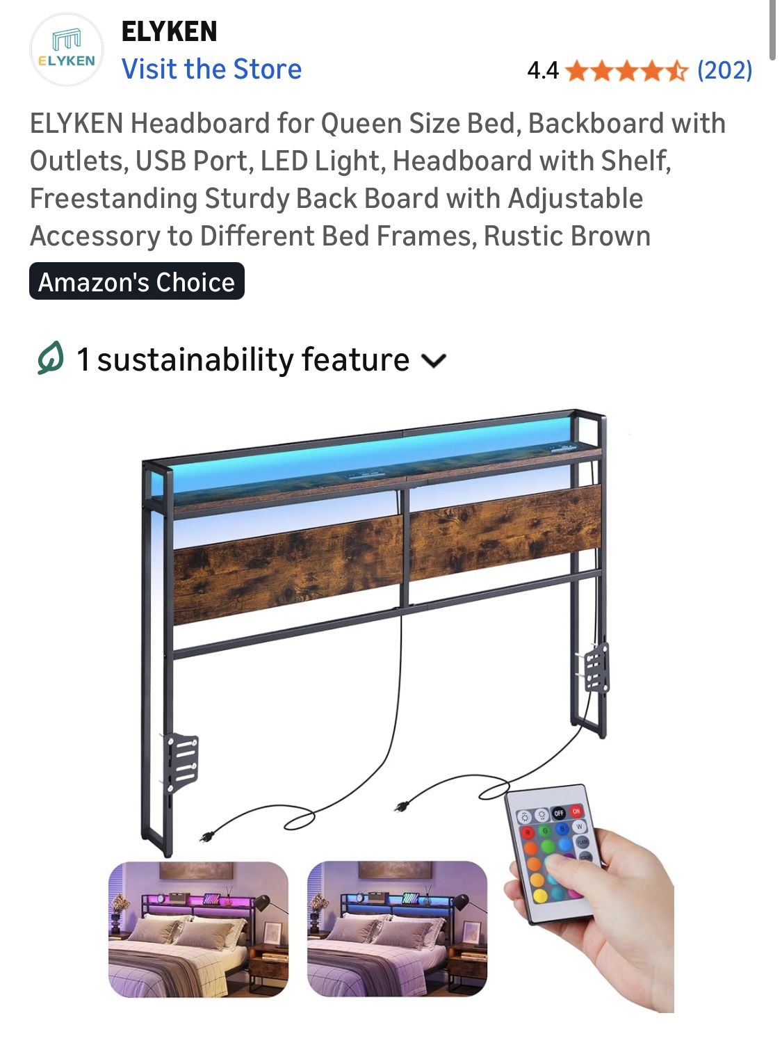 Queen size  Headboard