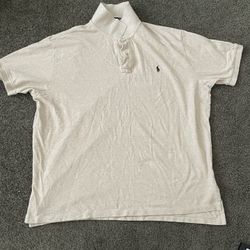 Polo Ralph Lauren Men’s Beige Polo Shirt Size XXL