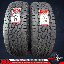 2 Like New 235/65 R17 BF Goodrich Trail Terrain