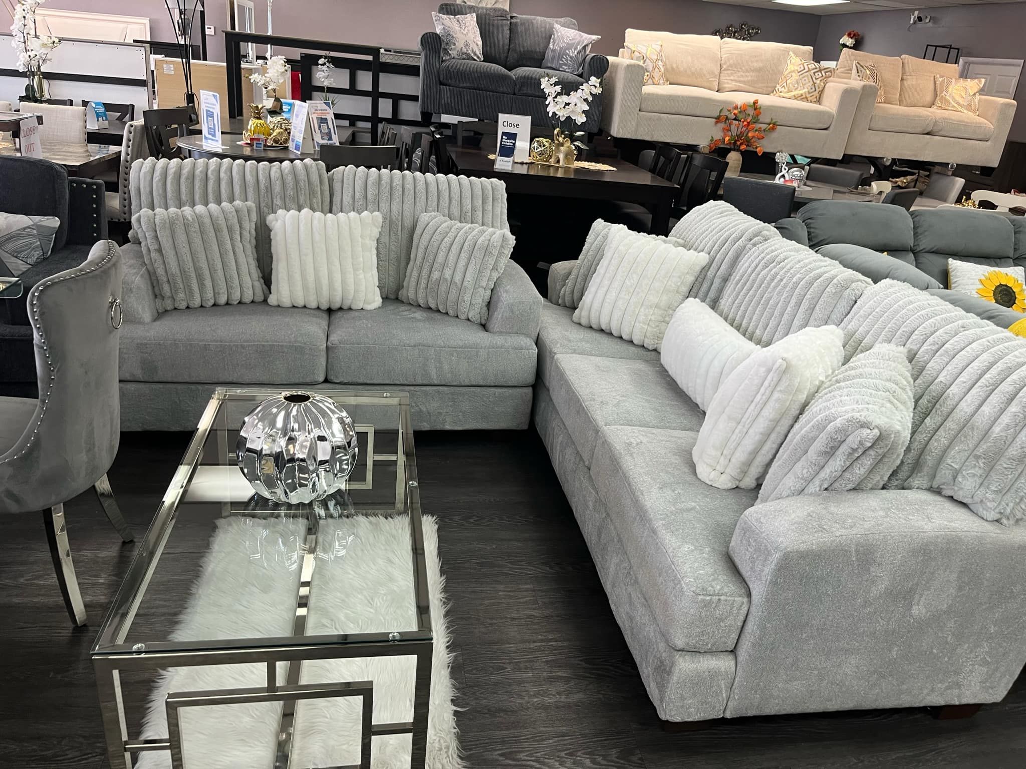 SOFA SET 2 PC.... ESPECIAL DEL 4 DE JULIO
