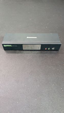 IO GEAR KVMP switch dual port dual view