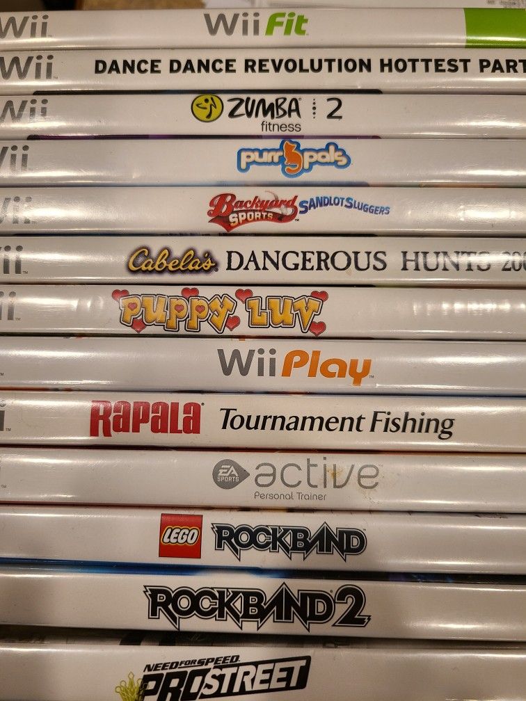 Nintendo Wii Games