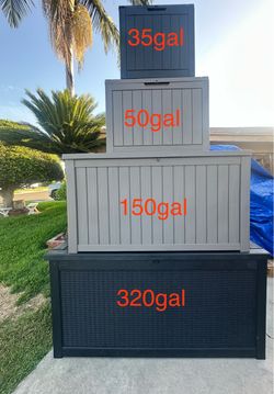 !!New!!Outdoor deck box