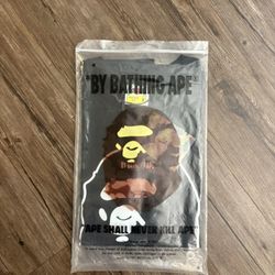 brand new bape shirt size medium black lmkk