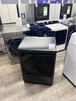 🔥 LG - 7.3 Cu. Ft. Smart Electric Dryer with Steam and EasyLoad Door - Matte Black🔥 SAVE $600
