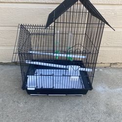 Bird Cage With Accessories 