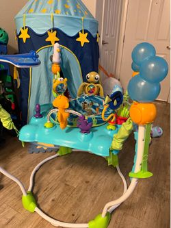 Disney baby finding Nemo activity center jumper
