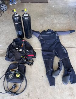 Complete Scuba Diving Gear Set