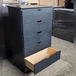 Five drawers dresser with rails / 5 drawers dresser with rails