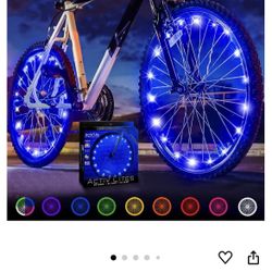 2 Activ Litee Blue Bike Lights