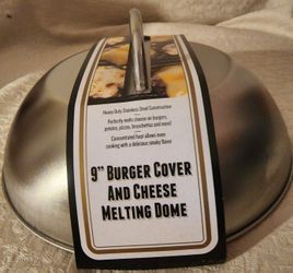 JIM BEAM 9" BURGER COVER & CHEESE MELTING DOME