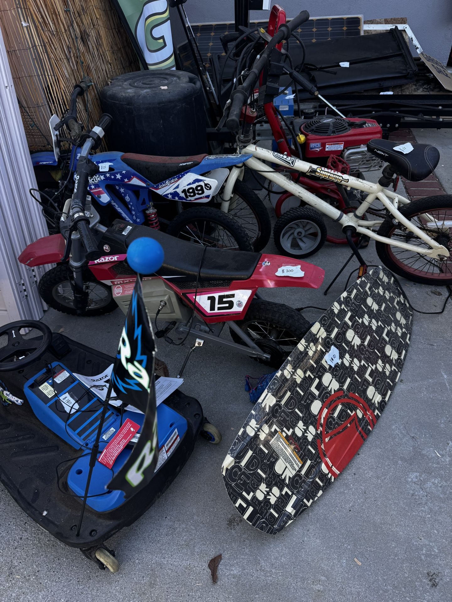 Garage Sale Tomorrow Lots Of Stuff 