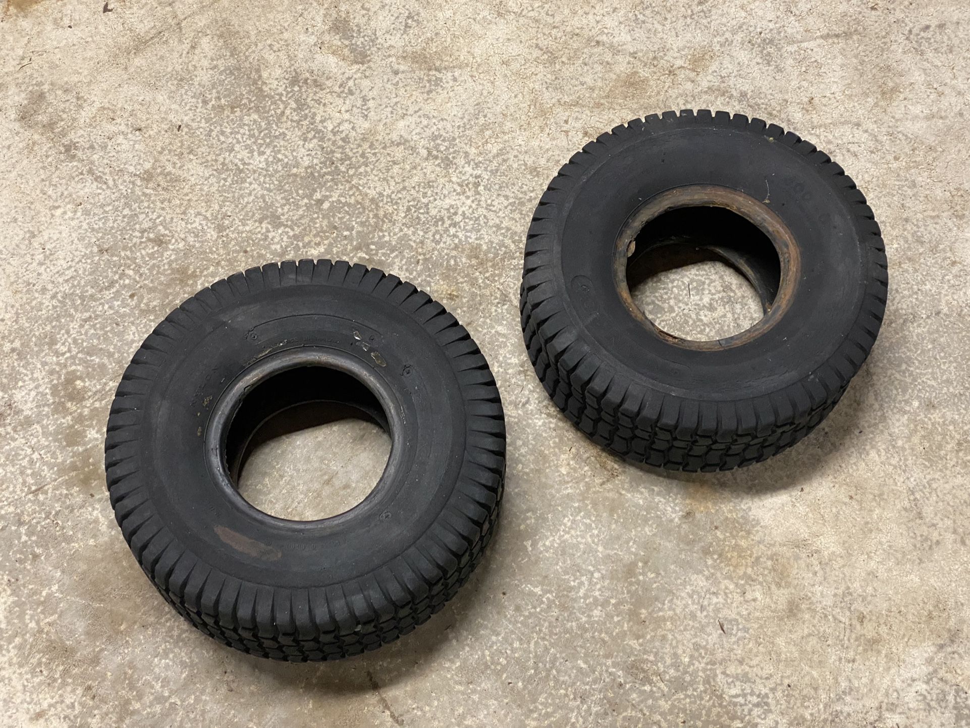 15x6.00-6 Riding Mower Front Tires Tractor