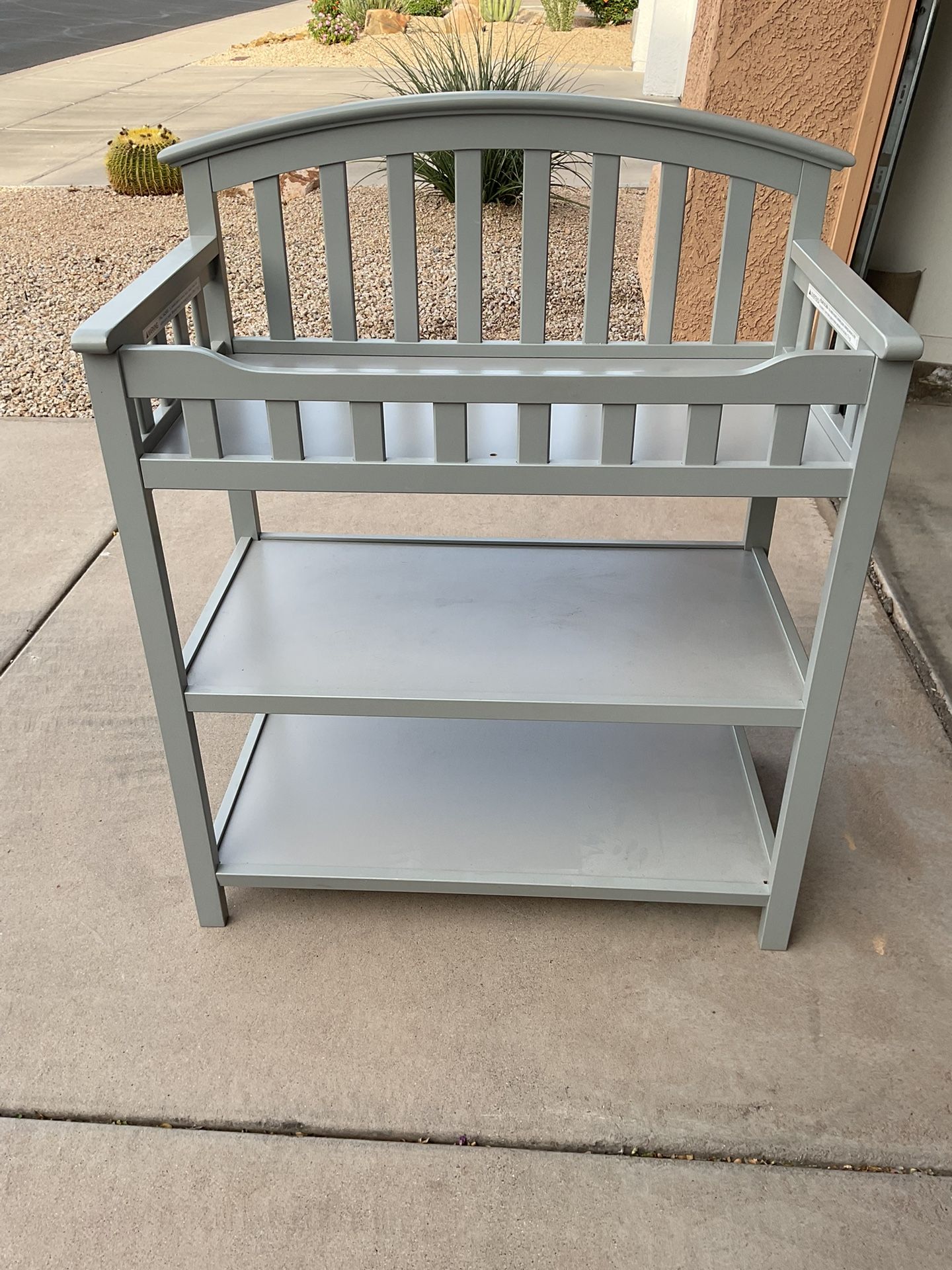 Greco Pebble Grey Changing Table