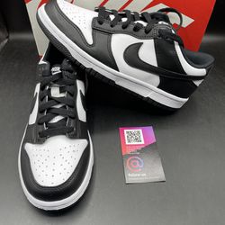 New Nike Dunk Low GS Panda White Black Shoes Size 4Y, 4.5Y, 5Y, 5.5Y, 6Y, 6.5Y And 7Y / Fits Womens 5.5, 6, 6.5, 7, 7.5, 8 And 8.5