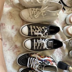 3 Pairs Of Converse