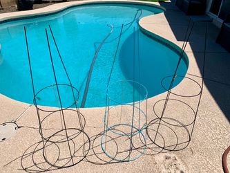 Metal Tomato Cages Set of 3