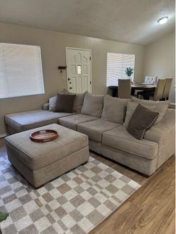 Couch w/ Ottoman