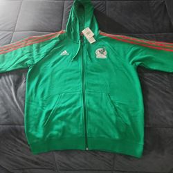 Mexico Adidas Zip Up Hoodie 