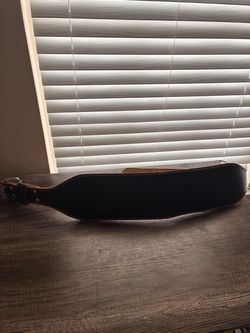 Leather Weightlifting Belt