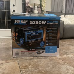 Pulsar 5250W Dual-Fuel Generator – Opened but Never Used