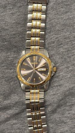 SEIKO TWO TONE WATCH!!! USED 5 TIMES🔥👑