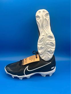 Nike Men's Baseball/Softball Cleats Black/White US 10 Medium (D, M)-