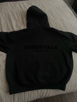 Fear of God Hoodie logo on both sides