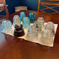 Vintage Glass Insulators – 11 Piece Collection