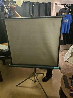 Projector Screen On Tripod