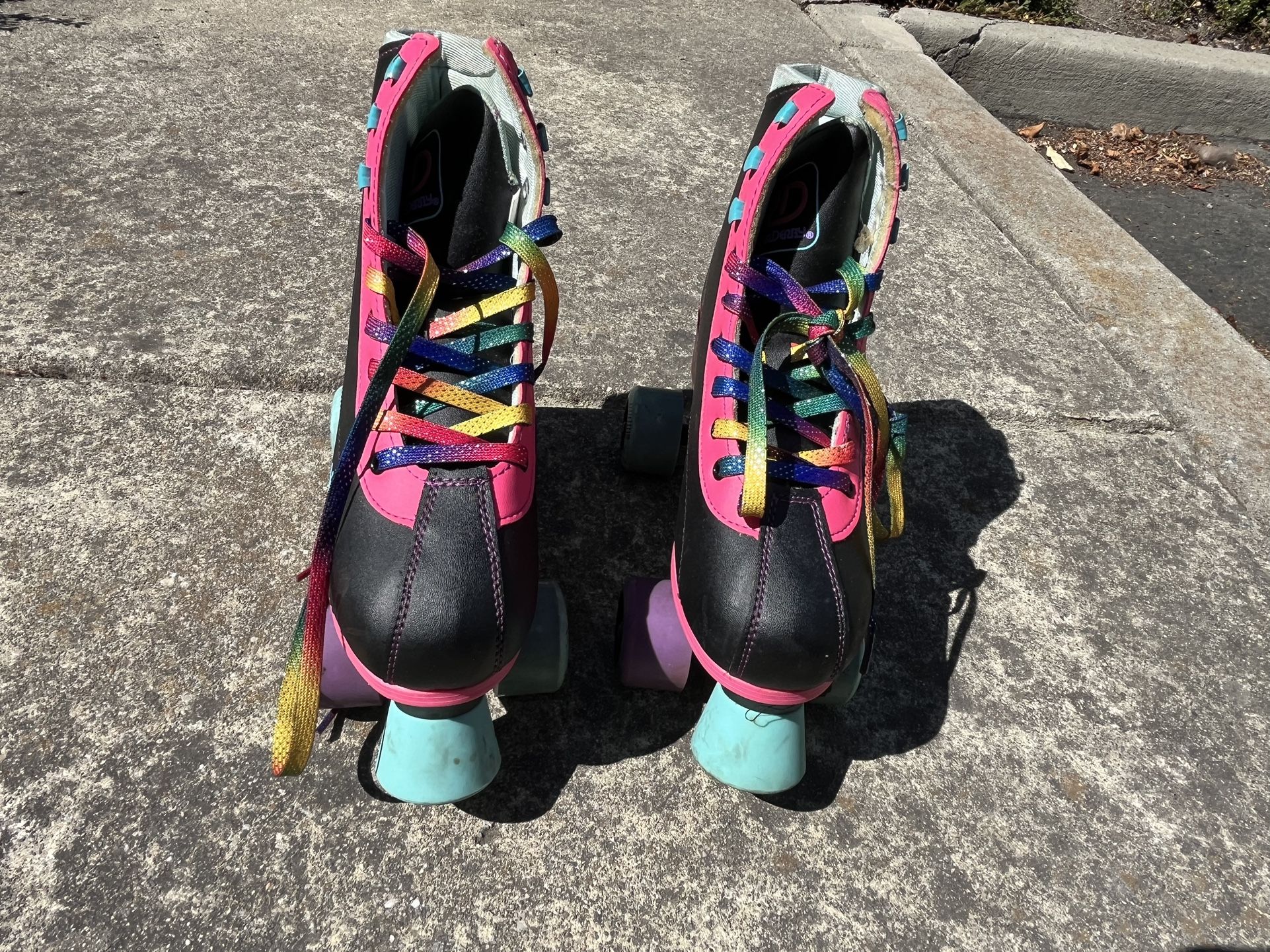 Colorful Roller Skates