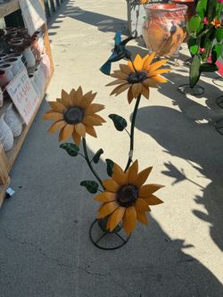 💥girasol de metal decoración💥