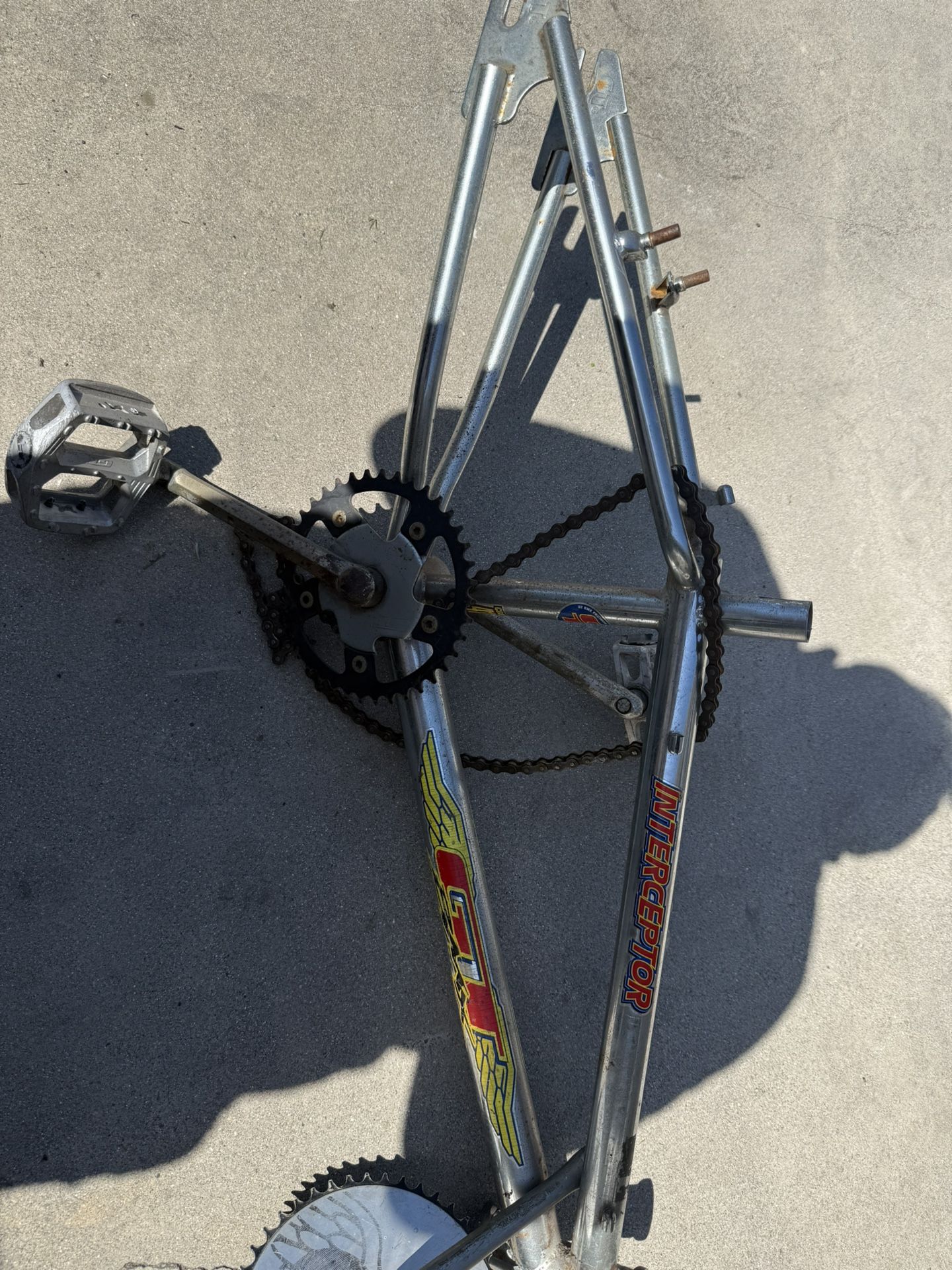 Early 90’s GT INTERCEPTOR Bike Frame With Star