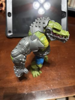 DC Comics Batman: Armored KILLER CROC Villains Takedown Figure Mattel 2012