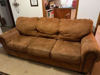 Leather couch
