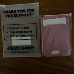 MagSafe Wallet Phone Stand, iPhone Wallet (pink)