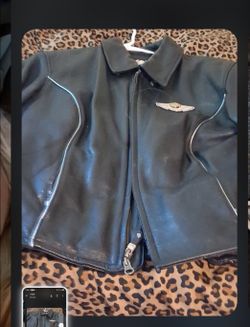 Harley Davidson, leather Jacket Size Med 100 aniversary