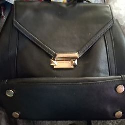 Backpack purse black