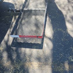 Metal Hitch Carrier 500lbs Weight Capacity 