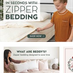 Beddy’s Zipper Bedding 