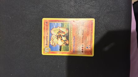 2016 Arcanine Pokémon Card  Stage 2