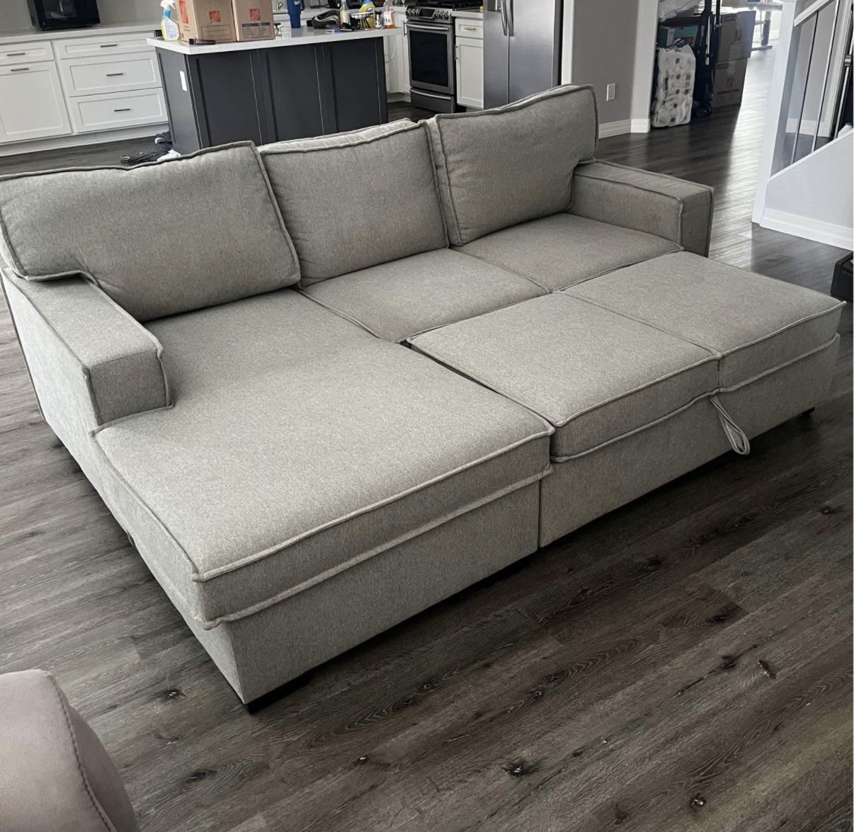 Modern Gray Couch